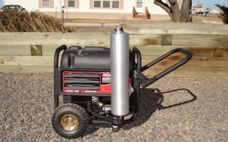 Muffler using for quiet generator