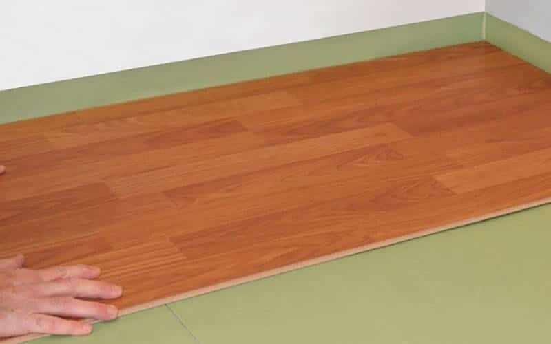 Vinyl plank flooring is resistant to moisture and mold
